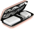 iMangoo Travel Essential Electronics Organizer Charger Case Carrying Pouch | 6.5x3.2x1" Power Bank Tech Accessories Protective Storage Shockproof Portable Purse Men Women School Office Trips Must Have by iMangoo