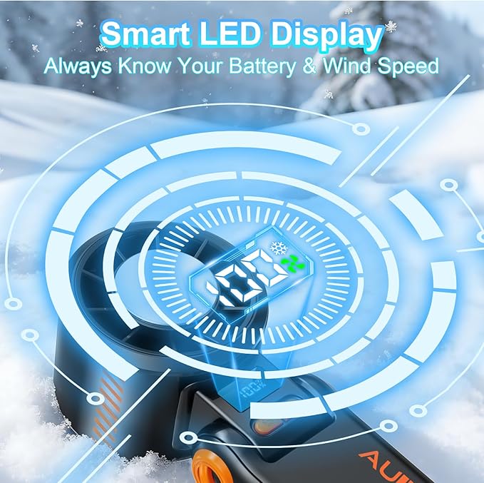Portable Handheld Turbo Fan - [With Ice Cooling] 100 Speed Mini Personal Fan with Strong Airflow,Foldable 3 in 1 Rechargeable Hand Fans for Travel/Outdoor/Camping/Home/Office, Black - Image 5