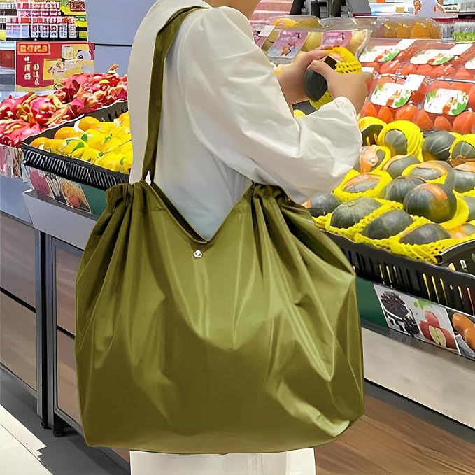 Reusable Grocery Bags,Reusable Shopping Bags,Folding Bags Totes,Stretchable and shrinkable shopping bag for Groceries - Image 3