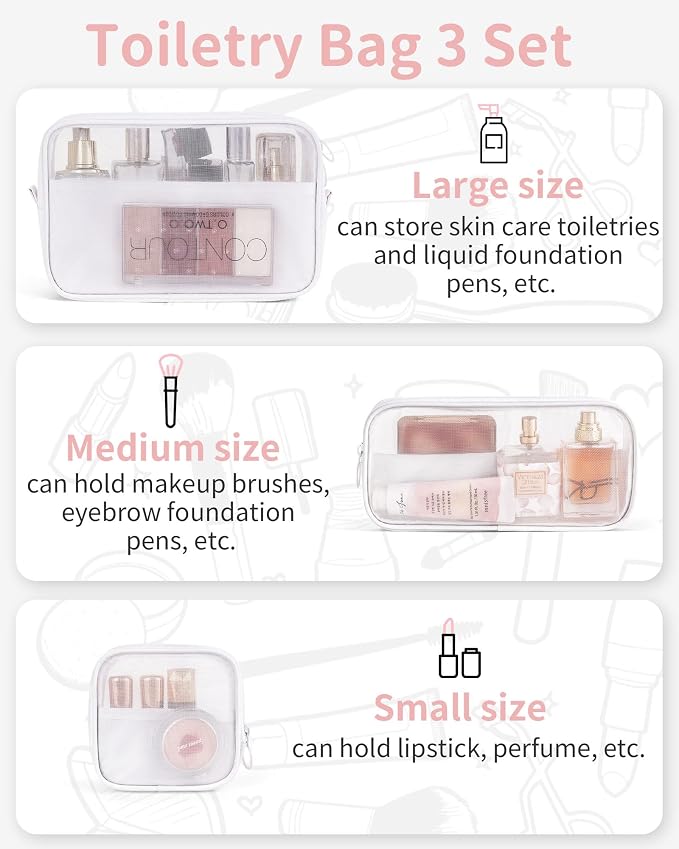 11-Piece Expandable Compression Packing Cubes, Travel Luggage Organizers Set for Suitcase, Lightweight Fabric Packing Bags for Travel Essentials Pink - Image 7