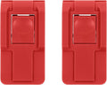 Pelican Replacement Push Button Latches, Medium, Red (Set of 2) by ColorCase
