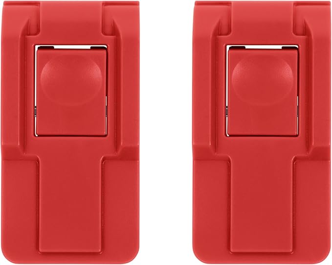 Pelican Replacement Push Button Latches, Medium, Red (Set of 2) by ColorCase