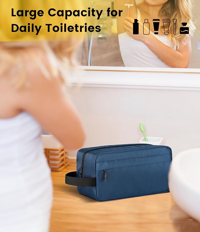 Vorspack Water Resistant Travel Toiletry Bag for Men Women | Travel Bag for Toiletries, Large Capacity, Organized Compartment, Travel Essentials, Suitable for Shaving, Makeup, Cosmetics - Image 6