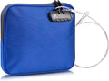 KOSMCCO Beach Locking Bag, Portable Safe, Blue, 9x7.5 Inch | Anti-Theft Design, Security Cable Included, Holds Phone Wallet and Keys, Ideal for Beach Pool Cruise and Travel by KosmccoCo