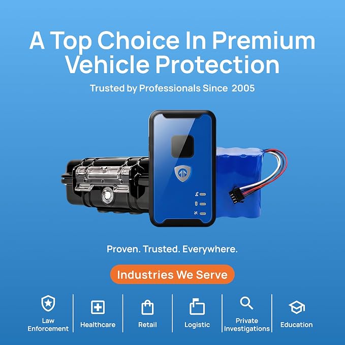 Brickhouse Security Spark Nano GPS Tracker for Vehicles, 140 Day Battery | Subscription Required, GPS Tracker, Real Time Tracking, Geofencing, Speed Alerts, Waterproof, Magnetic Case, Car Tracker - Image 4
