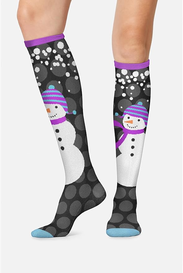 Cherokee Legwear Compression Socks for Women 10-15 mmHg (1-Pair Pack) | Comfort Support Knee Highs, Soft Fit, Regular & Wide Calf, Soft Knit Feel, Lightweight, Easy Care for Work and Everyday Wear by Cherokee