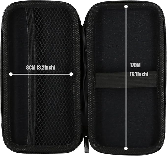 iMangoo Travel Essential Electronics Organizer Charger Case Carrying Pouch | 6.5x3.2x1" Power Bank Tech Accessories Protective Storage Shockproof Portable Purse Men Women School Office Trips Must Have - Image 4