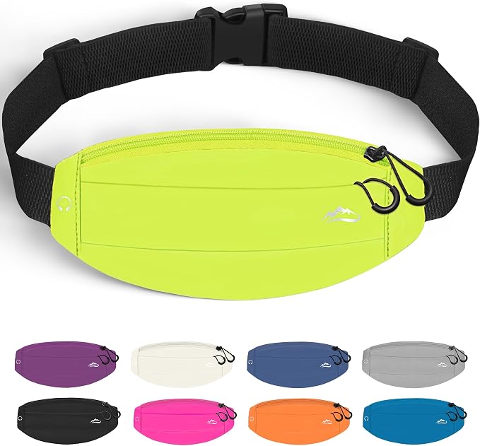 Running Fanny Pack Whole Bag Reflective, Running belt for Women &Men,Sweatproof Phone Holder Workout, Running Waist Pack(yellow) by UPTARD