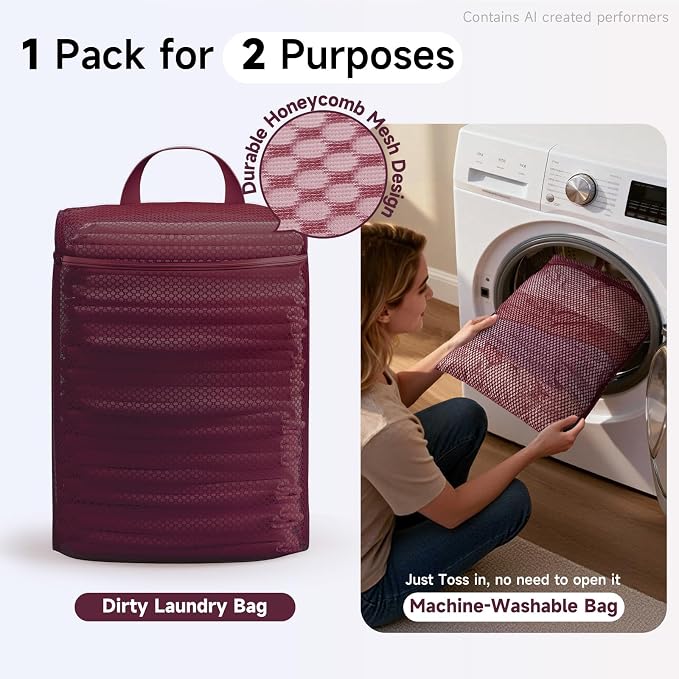OlarHike 9 Set Packing Cubes for Travel,Gifts for Women Mom,Anti-Tearing Suitcase Organizer,with Over 1000 pcs Mesh Holes,Vacation Essentials & Accessories for Cruise Ship - Image 6