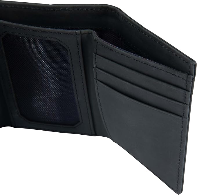 Carhartt Men’s Full Grain Saddle Leather Wallets, RFID Blocking Bifold, Trifold, and Front Pocket Options, Gifts for Men - Image 7