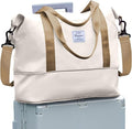 Travel Duffel Bag, Sports Tote Gym Bag, Shoulder Weekender Overnight Bag for Women by WONHOX