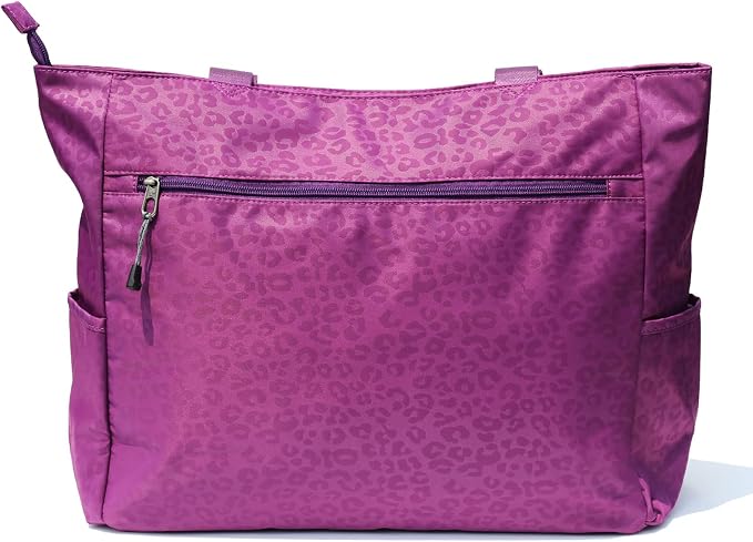 ESVAN LARGE BEACH BAG Water Resistant Lightweight 20 inch Women Oversize Tote Bag for Gym Beach Travel Pool Yoga Nurse - Image 3