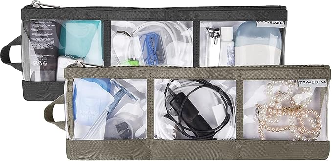 Travelon Set of 2 Accessory Organizer by Travelon