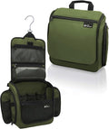 D&D Wanderlust D&D Hanging Travel Toiletry Bag for Men and Women – Cosmetics, Makeup and Toiletries Organizer Kit with 10 Compartments by DDDDWanderlust