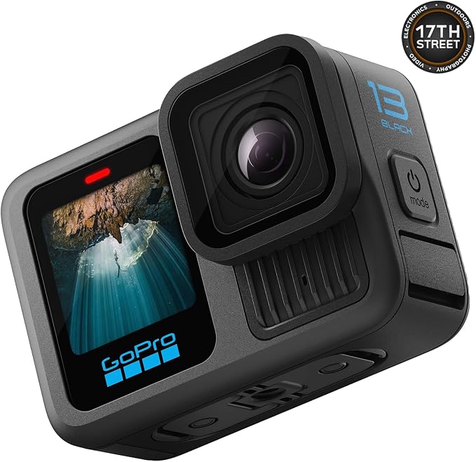 GoPro HERO13 Black Camera with 3 Enduro Batteries | Waterproof 5.3K60 Action Camera with Dual-Battery Charger & SanDisk 64GB Extreme SD Card | Head Strap 2.0 and Handler Floating Handgrip, Bundle Kit - Image 5