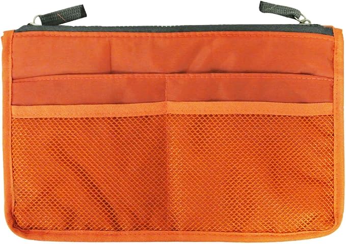 Wrapables® Unisex Bag Insert Organizer, Travel Bag Organizer - Coral - Image 3