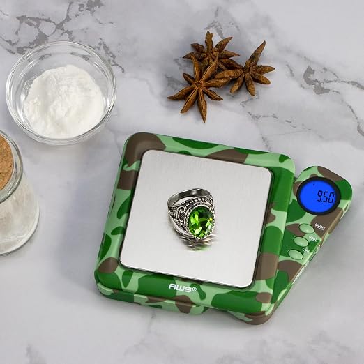 American Weigh Scales 200g x 0.01g Digital Pocket Scale 0.01g Accuracy-Blade Series | Precision Mini Scale, Small Digital Gram Scale for Kitchen, Gold, Gems & Coin Scale, Smart Digital & Compact Scale - Image 2