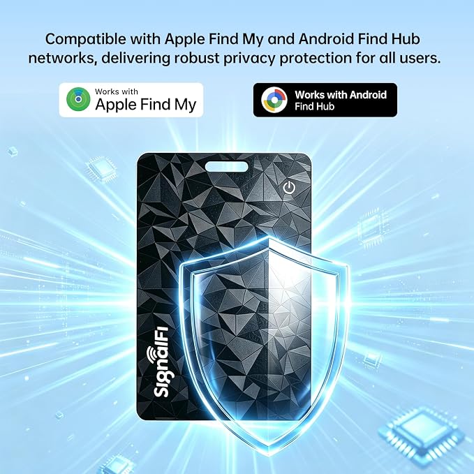 Wallet Tracker Card for iOS & Android,Ultra-Thin IP68 Waterproof | Long Battery Life,orks with Apple Find My & Google Find Hub,Wireless Charging,Perfect for Wallets, Passports, Bags & Pets - Image 5