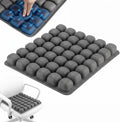 Sondour 42 Airbags Inflatable Travel Seat Cushion Airplane for Long Flight | Portable Airplane Gadgets Seat Cushions with Air Pump, Wheelchair Cushions,Pressure Relief Seat Cushion-1 Grey by Starlo