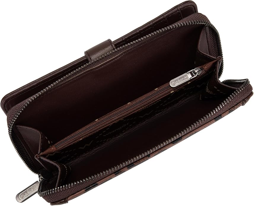 X Wrangler Women's Wallets Bifold Wristlet Wallets for Women Large Capacity Credit Card Wallet with ID Window - Image 4