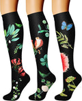 CHARMKING Compression Socks for Women & Men Circulation (3 Pairs) 15-20 mmHg is Best Support for Athletic Running Cycling by CHARMKING