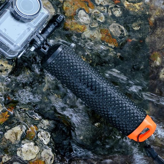 Handler Floating Grip Underwater Stick Pole for Action Camera, Blue - Image 2