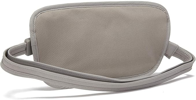 Pacsafe Coversafe X100 Anti-Theft RFID Blocking Waist Wallet, Neutral Grey - Image 4