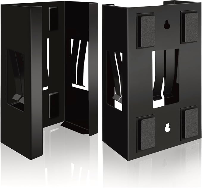C&T 2 Piece Magnetic Glove Box Holder, Tissue Dispenser, Holds Boxes of Gloves, Towels, Wipes and Tissues,Suitable for Wall mounting, toolboxes, garages, workshops, Offices and Kitchens by CT