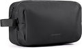 BAGSMART Toiletry Bag for Men, Travel Toiletry Organizer Dopp Kit Water-resistant Shaving Bag for Toiletries Accessories, Door Room Essentials,Black-basic by BAGSMART