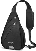 Seektop Anti Theft Crossbody Bag for Women RFID Blocking Sling Bag 7L | Waterproof Sling Daypack with Phone Pouch, Lightweight 400D Nylon, Small Chest Pack, Shoulder Backpack for Travel Hiking Men by SeektopSports