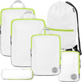 TRIPPED Travel Gear Extra Large Compression Packing Cubes 6-Piece Set by TRIPPEDTravelGear