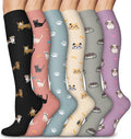 Aoliks Medical Compression Socks for Women & Men, Support Knee High Socks for Running,Nurses,Travel by Aoliks