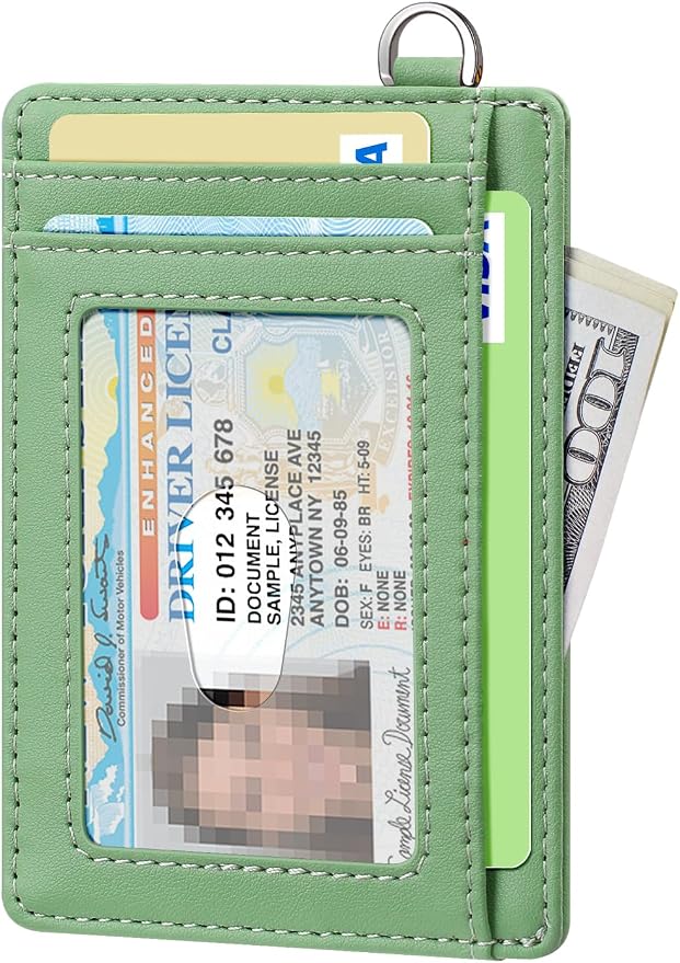 FurArt Slim Minimalist Wallet RFID Credit Card Holder for Men | slim minimalist compact rfid id window thin - Image 2