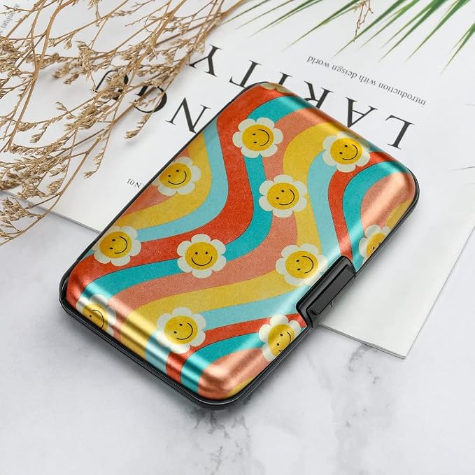 RFID Aluminum Wallet Credit Card Protector Case Holder for Men Women | Mini RFID Aluminum Wallet Credit Cards Holder Business Card Case Metal ID Case for Men Women - Image 7