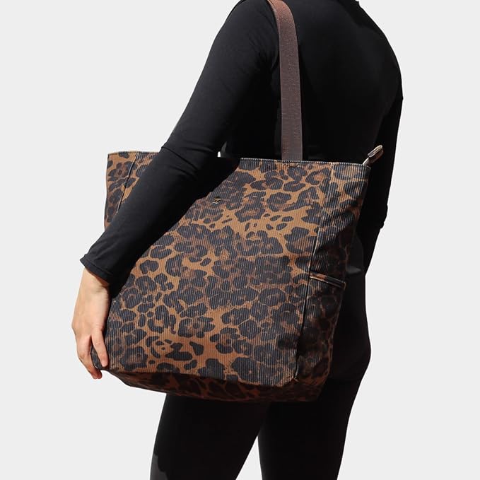 ESVAN Original Floral Water Resistant Large Tote Bag Shoulder Bag for Gym Beach Travel Daily Bags Upgraded - Image 2