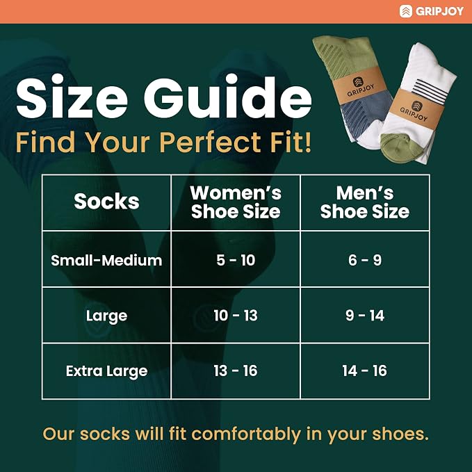 Compression Socks with Grips, 15-20mmHg, Support & Stability for Circulation, Travel, Pregnancy, Nurses - Image 7