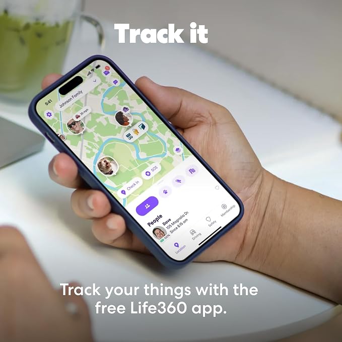 Life360 Tile Slim - Wallet Finder, Bluetooth Tracker and Item Locator for Luggage Tags, Passports and More. Both iOS and Android Compatible. Phone Finder. 1-Pack (Aqua Lemon) - Image 6