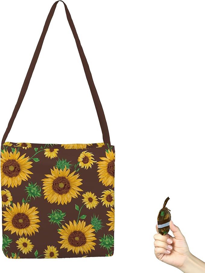 BeeGreen Reusable Grocery Shopping Bag -Travel Tote Bag - Foldable Compact Sturdy Bags by BeeGreen