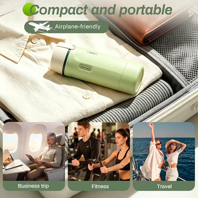4 in 1 Travel Dispenser Bottle, 4 Pack 30ML Travel Bottles for Toiletries, 4 in 1 Travel Dispenser with Label, Leakproof & TSA Approved Portable Containers for Shampoo Lotion Conditioner Cream - Image 4