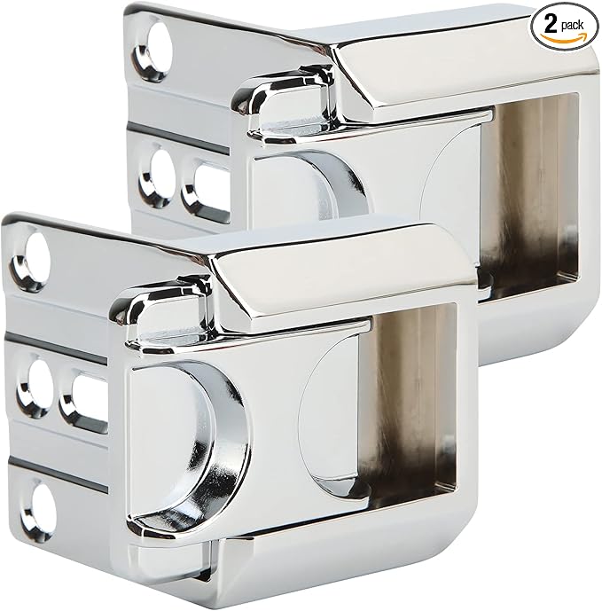 CZU Home Door Lock Security, Upgraded Safety Childproof Door Reinforcement Lock Latch (2-Pack), Extra Defend Door Lock for Inward Swinging Door by CZU-ChoosesurpriZeproductforyoU