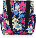 HUA ANGEL Floral Tote Bag - Casual Shoulder Bag Daily Tote Bag with Zipper Gym Travel Shopping Work Handbag for Women by Huaangel