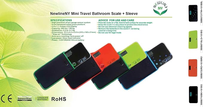 NewlineNY Travel Protection Sleeve for 700 Series Mini Bathroom Scale - Image 4