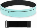Slim Running Belt with Extender Strap - Waist Bag Fits Plus Sizes Without Bouncing, 2Pockets Holds Phone & Essentials for Workout (Blue) by MORELKE