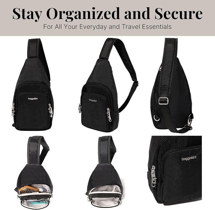 Baggallini Securtex Anti-Theft Daytripper Sling - Image 8