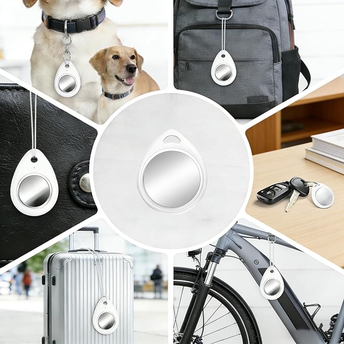 Key Finder Bluetooth Tracker, Item Locator for Keys Wallet Bags | Mini Wireless Tag Locator with Anti-Lost Alarm & App Control for Keys, Wallet, Luggage & Bags (iOS Only) - Image 7