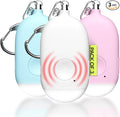 Weten Rechargeable Personal Alarm Keychain - 130dB Siren, LED Light - 3Pack Personal Safety Alert for Women to Carry - Panic Button Alarm for Security - Rape Whistle for Self Defense (Pink&Blue&White) by WETEN