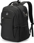 SHRRADOO Travel Laptop Backpack for Men Women, College High Schoolbag | Anti Theft Backpacks with Combination Lock, Carry On Flight Approved, Fit 17 Inch Laptop, Bookbag Work School Backpack by SHRRADOO
