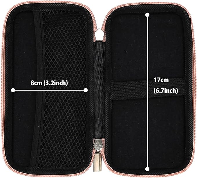 iMangoo Travel Essential Electronics Organizer Charger Case Carrying Pouch | 6.5x3.2x1" Power Bank Tech Accessories Protective Storage Shockproof Portable Purse Men Women School Office Trips Must Have - Image 4