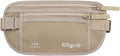 Money Belt for Travel Women and Men Hidden - Slim RFID Blocking Travel Wallet with Secure Anti-Theft Pouch, Passport Holder for Passport, Credit Cards, Cash Under Clothes by Unknown