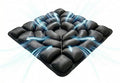 Inflatable Seat Cushion, Donut Cushion for Office Chair, Car & Wheelchair, Ergonomic Pressure Relief for Tailbone & Sciatica, Adjustable Firmness, Non-Slip Seat Pad for Long Sitting by PortabuddyUSA